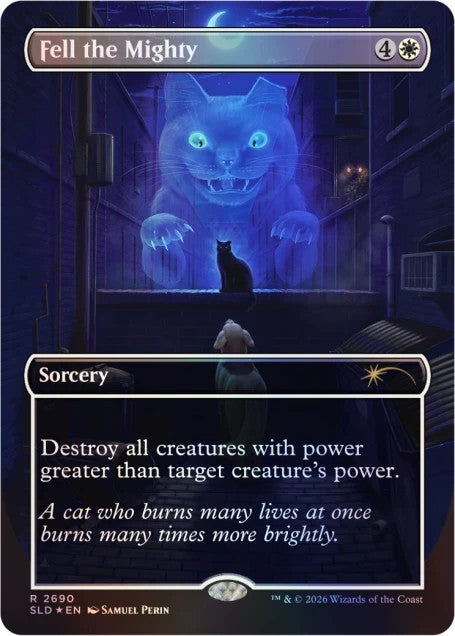 Cats of Chaos Foil Edition Magic the Gathering Secret Lair Sealed5