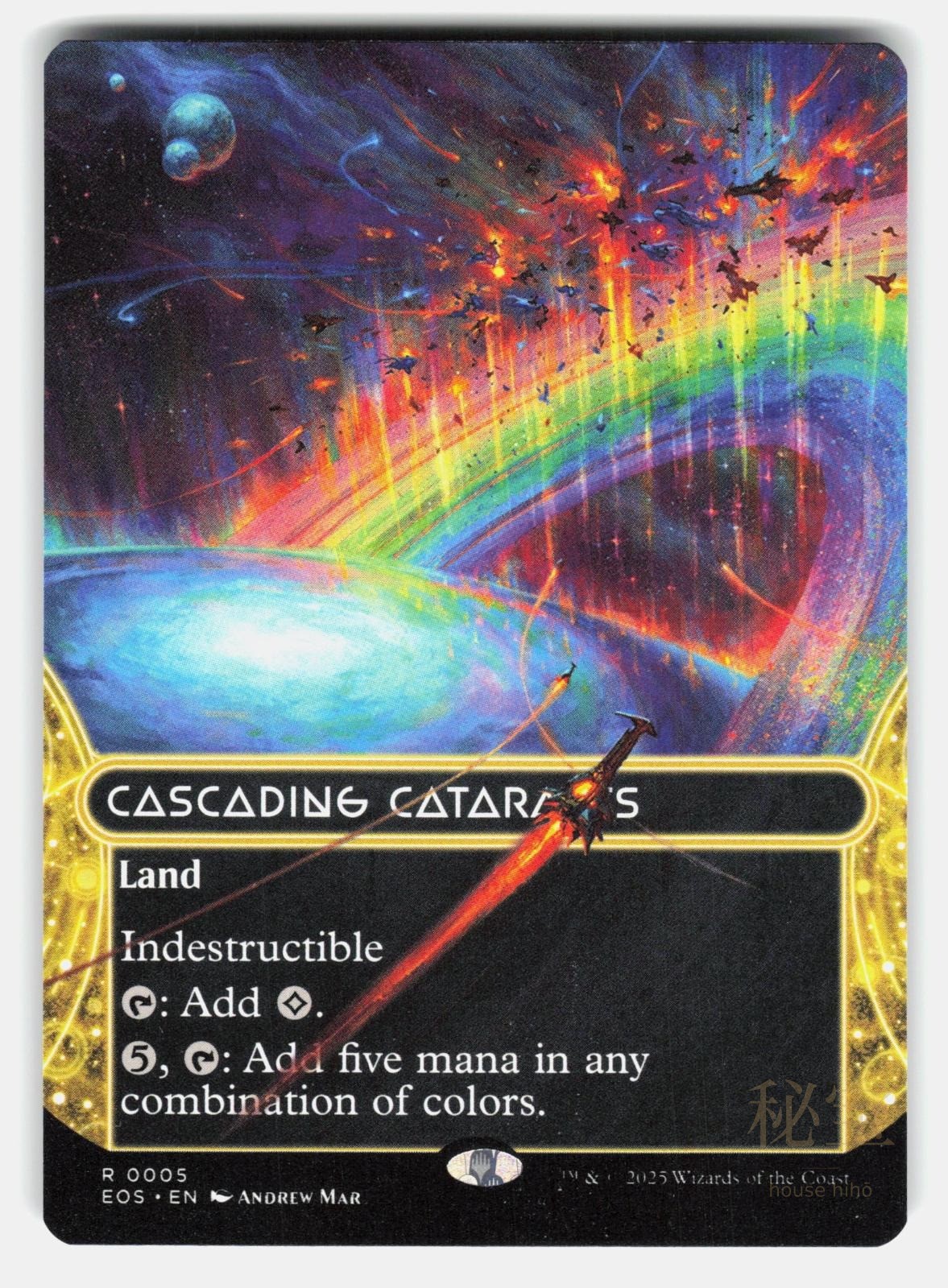 CASCADING CATARACTS (0005) (BORDERLESS)   Magic: The Gathering   MAR NM/M0