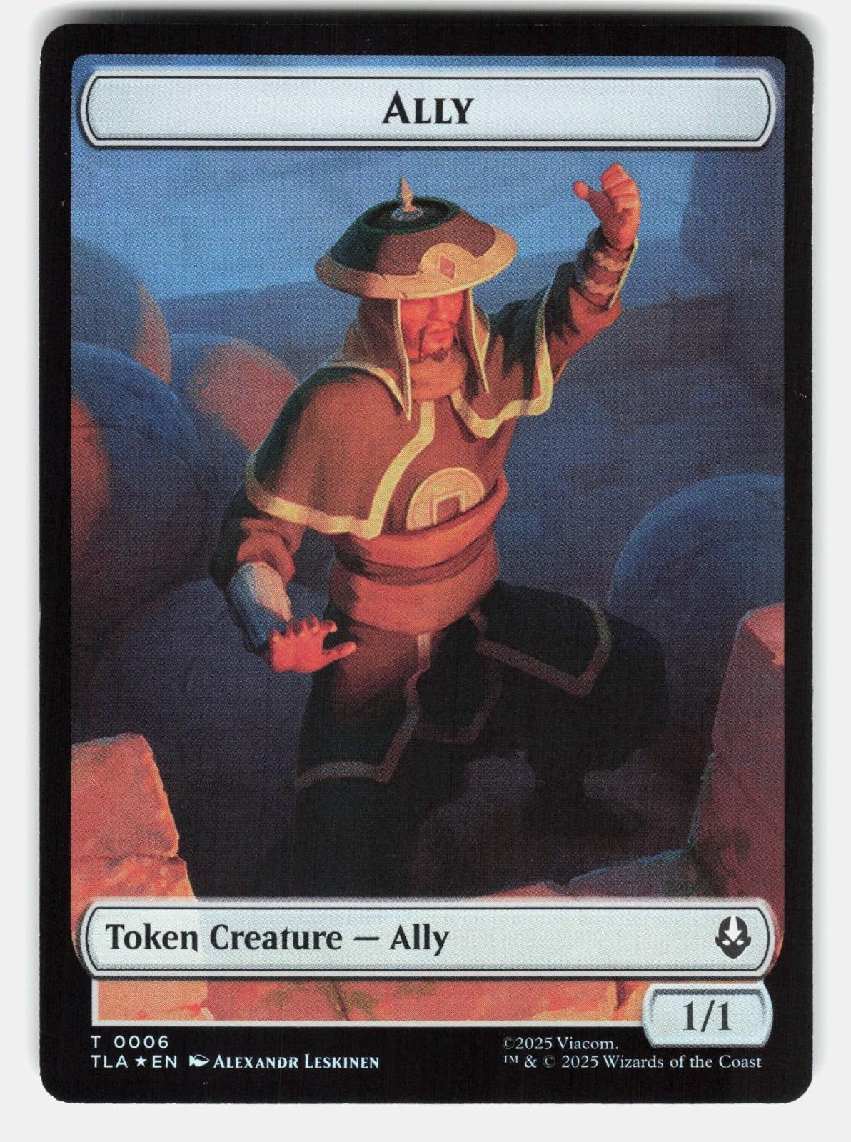 ALLY (0006) // CLUE (0017) DOUBLE-SIDED TOKEN FOIL - MTG - ROCHA NM/M1