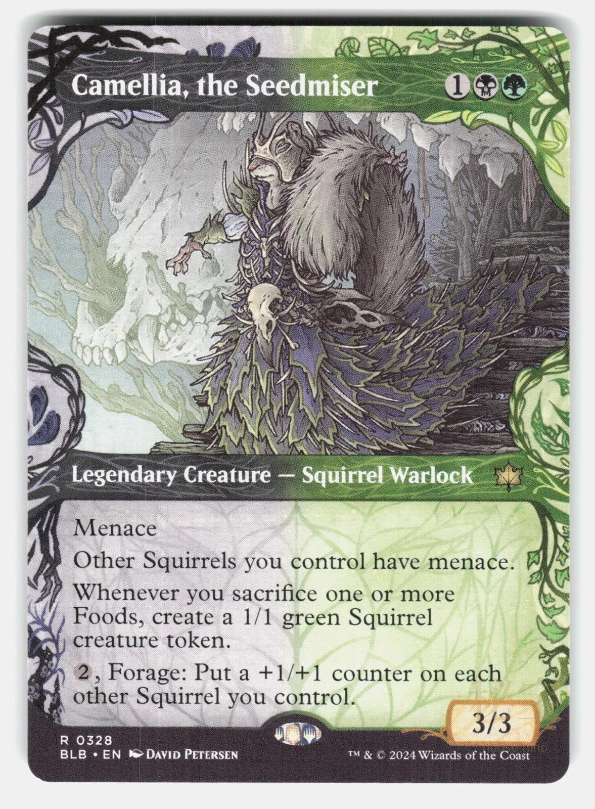 CAMELLIA, THE SEEDMISER (SHOWCASE)   Magic: The Gathering   PETERSEN NM/M0