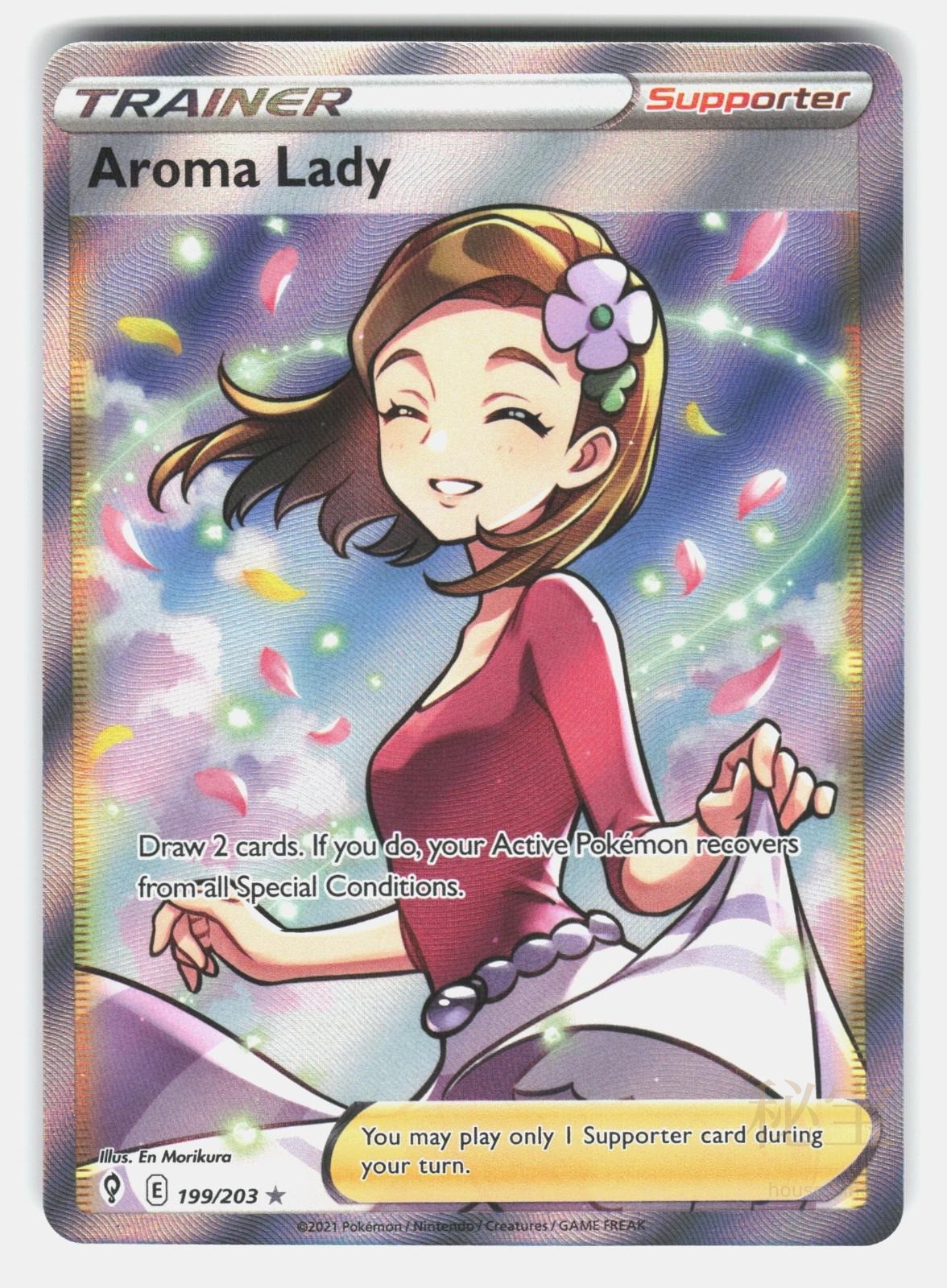 AROMA LADY EVS 199/203   Pokemon   2021 MORIKURA NM/M0