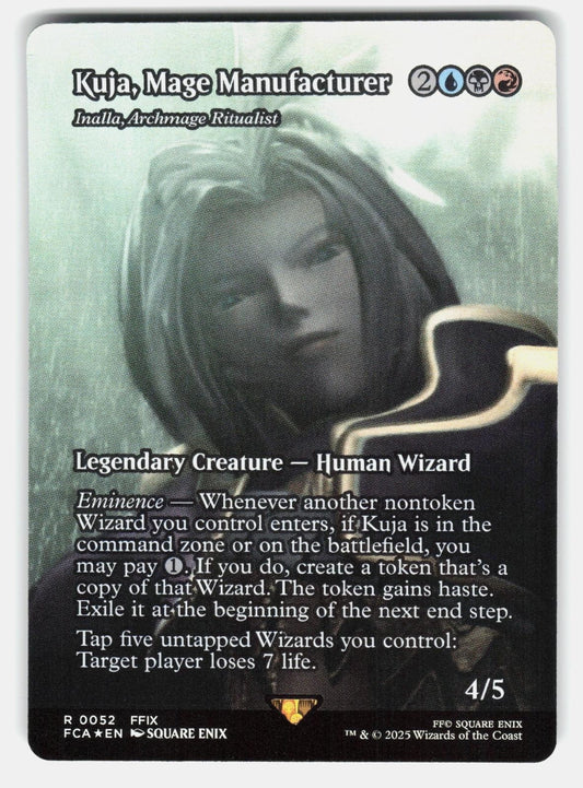 KUJA, MAGE MANUFACTURER - INALLA, ARCHMAGE RITUALIST (SHOWCASE) FOIL ENIX NM/M0