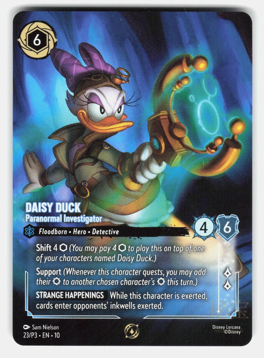 DAISY DUCK - PARANORMAL INVESTIGATOR ( STORE CHAMPIONSHIP PARTICIPANT ) - NM/M0