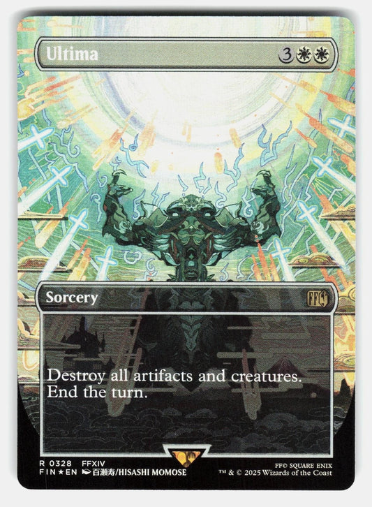 ULTIMA (BORDERLESS) 328 FOIL   Magic: The Gathering   2025 MOMOSE NM/M0