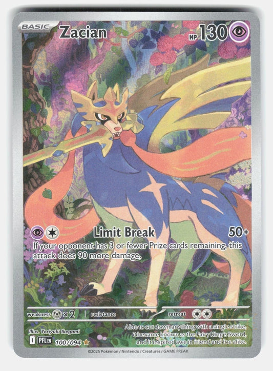 ZACIAN PFL 100/094   Pokemon   2025 IKEGAMI NM/M0