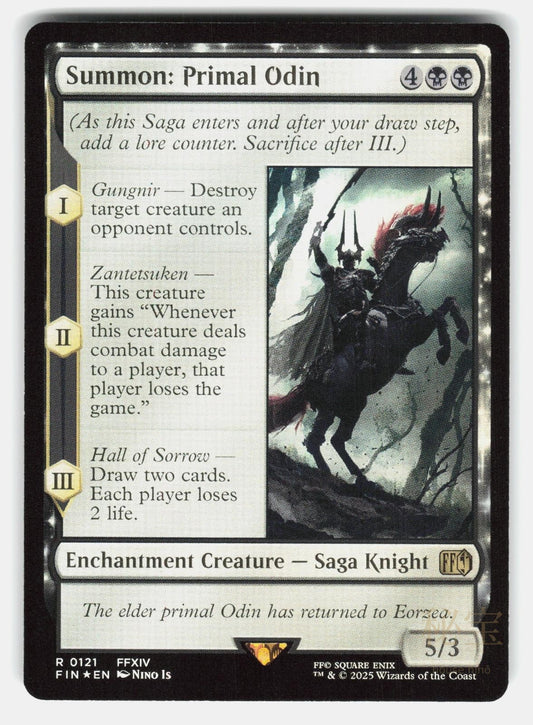 SUMMON: PRIMAL ODIN FOIL   Magic: The Gathering   IS NM/M0