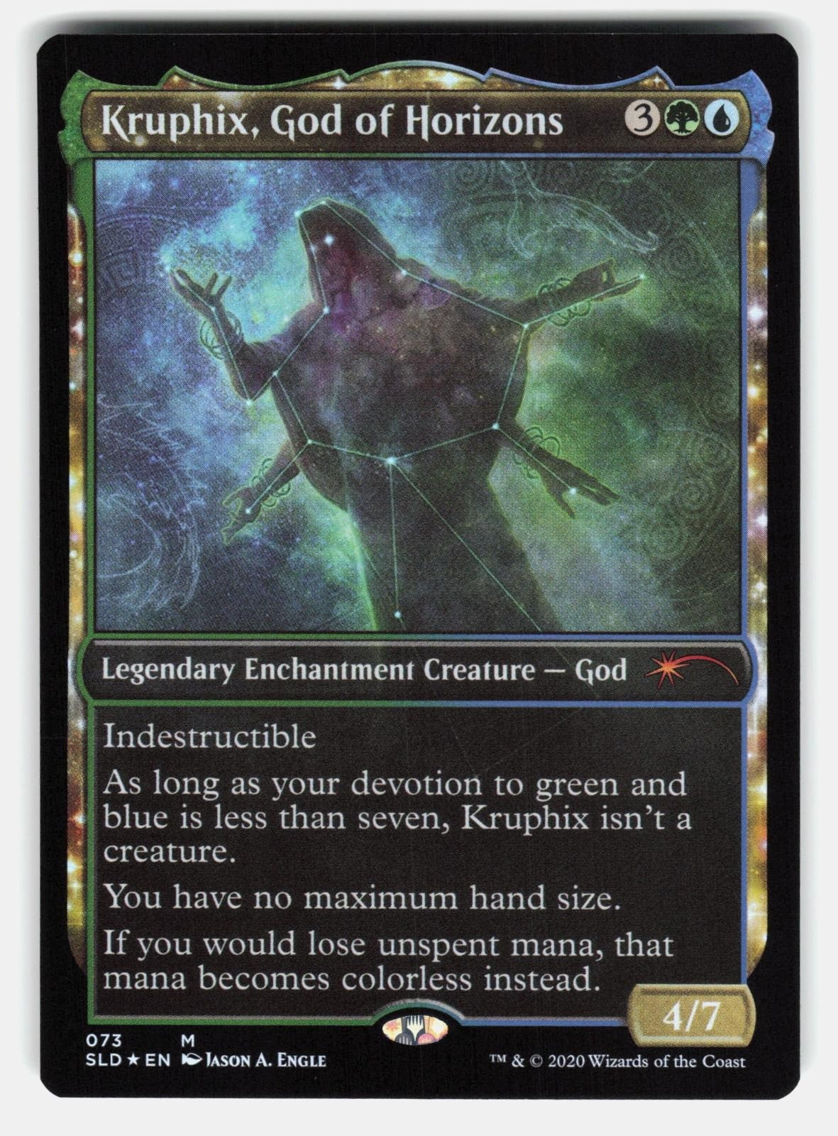 KRUPHIX, GOD OF HORIZONS SLD 73 FOIL   Magic: The Gathering   ENGLE NM/M0