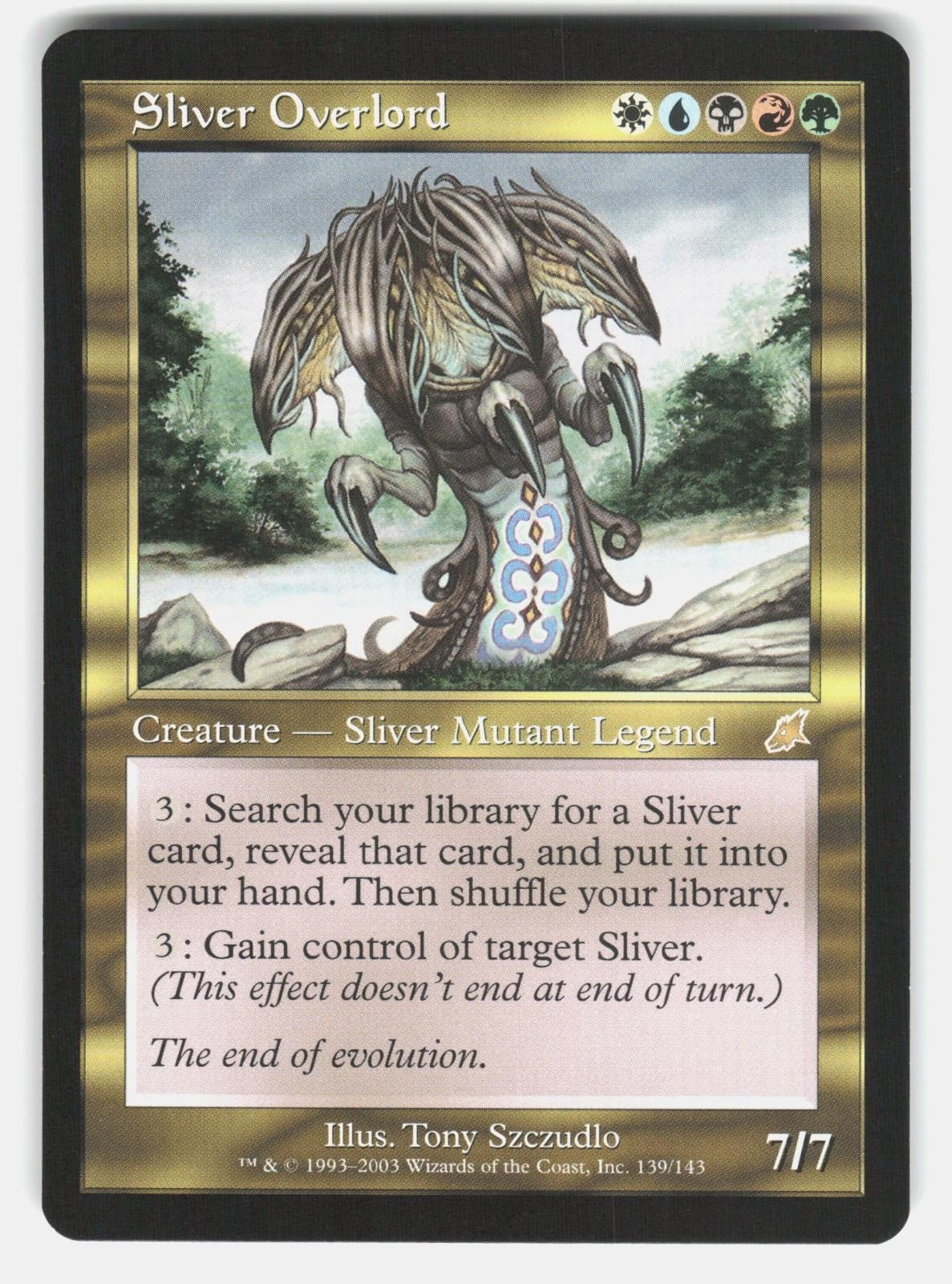 SLIVER OVERLORD 139   Magic: The Gathering   2003 SZCZUDLO NM/M0