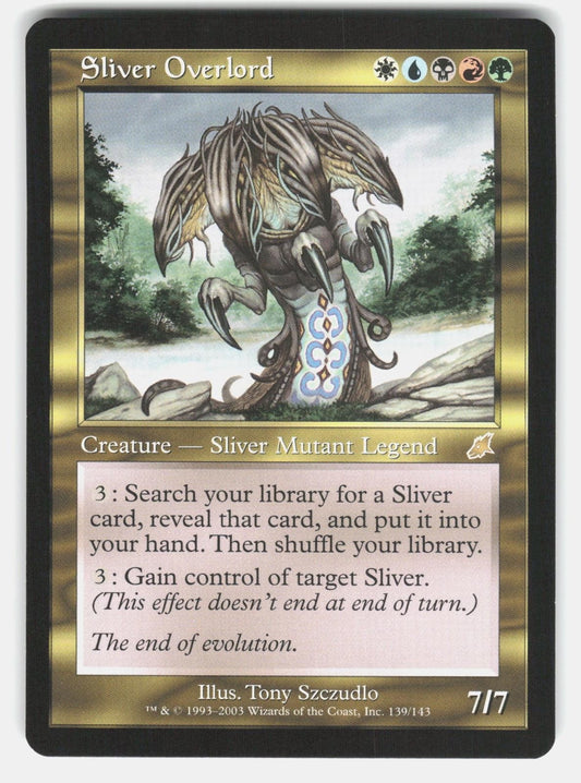 SLIVER OVERLORD 139   Magic: The Gathering   2003 SZCZUDLO NM/M0