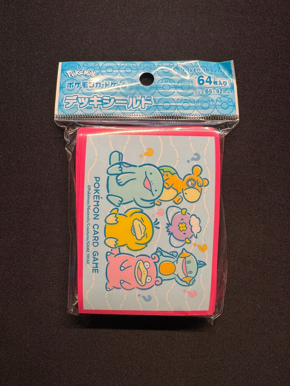 Pokemon Center Japan 2026 Dowasure Set ( Pink ) - 64 sleeves0