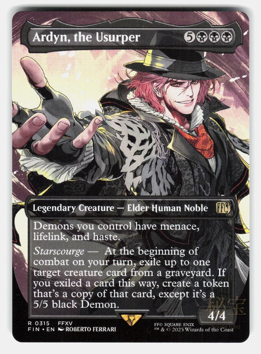 ARDYN, THE USURPER (0315) (BORDERLESS)   Magic: The Gathering   FERRARI NM/M0