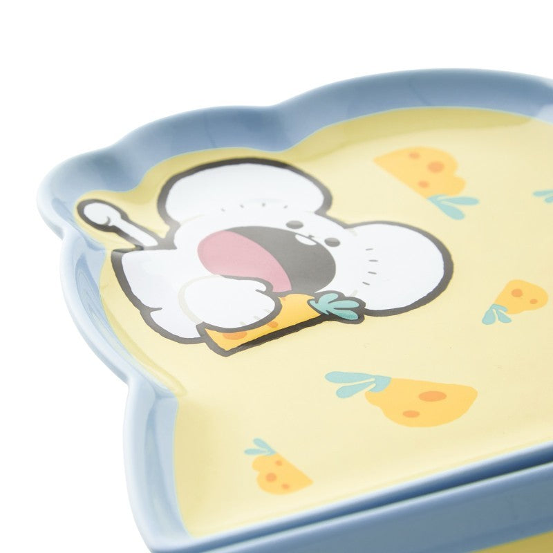 MAUSHOLD POKEMON CENTRE JAPAN Mogu Mogu Watching   Pokémon Pair Plate Set4