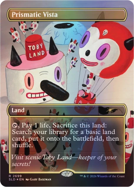 Toby’s Journey by Gary Baseman Foil Edition​   MTG Secret Lair   Sealed1