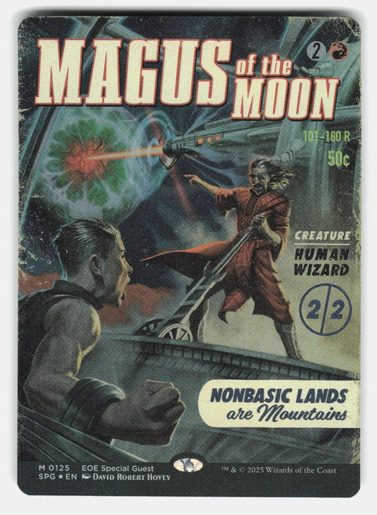 MAGUS OF THE MOON (SHOWCASE) 125 FOIL   Magic: The Gathering   2023 HOVEY NM/M0