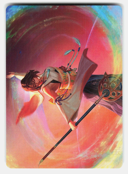 YUNA, GRAND SUMMONER ART CARD   Magic: The Gathering   NM/M0