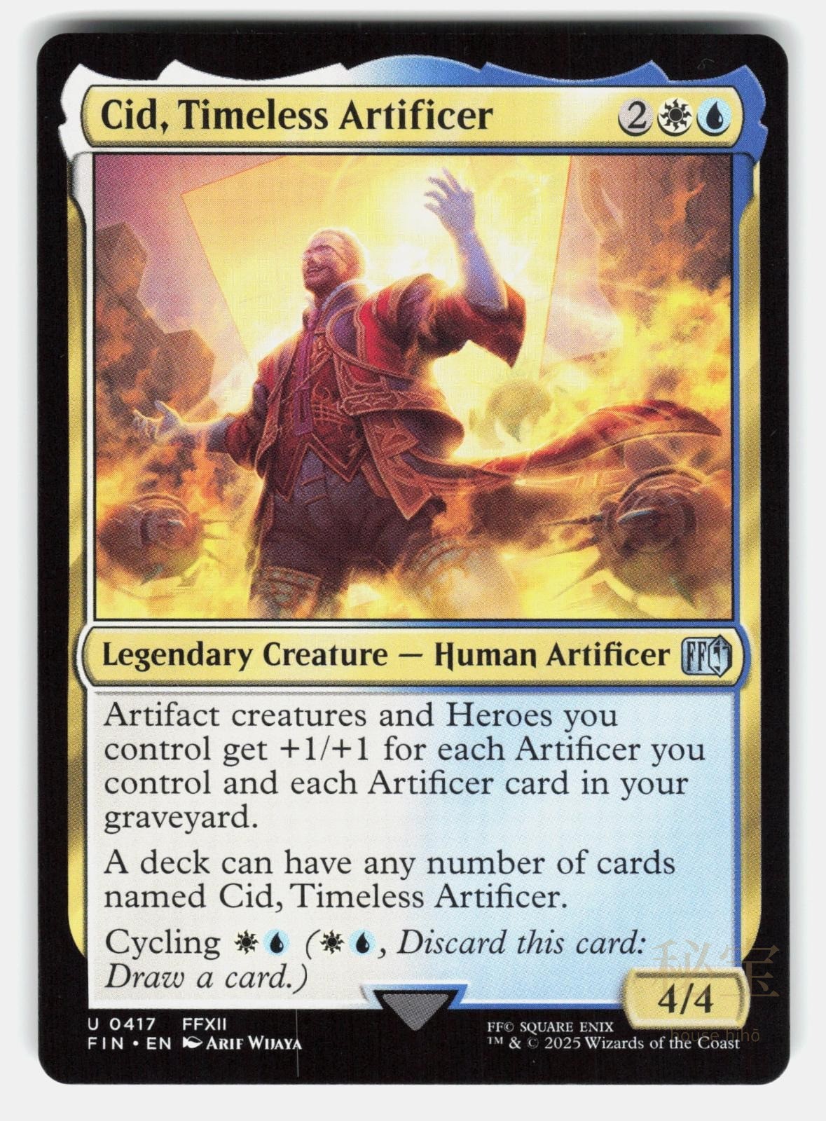 CID, TIMELESS ARTIFICER (0417)   Magic: The Gathering   WIJAYA NM/M0