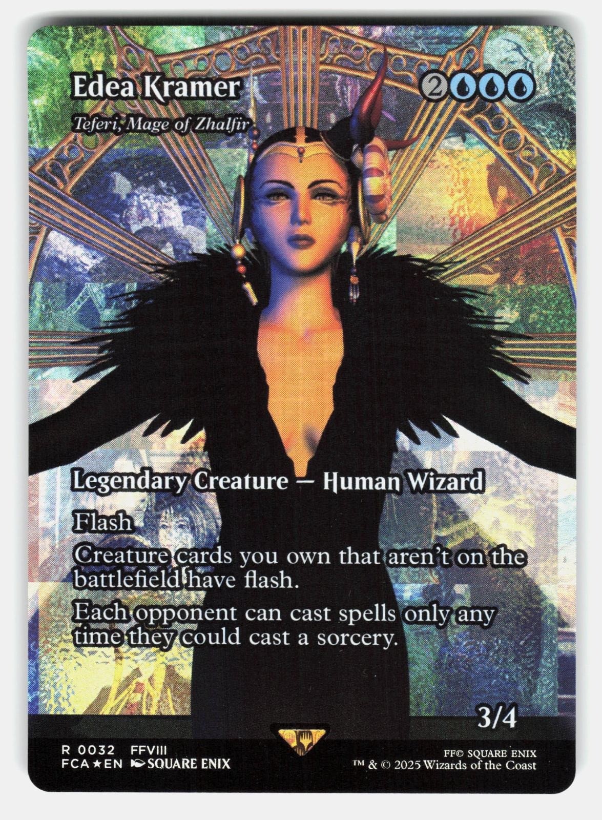 EDEA KRAMER   TEFERI, MAGE OF ZHALFIR (SHOWCASE) 32 FOIL   MTG   ENIX NM/M0