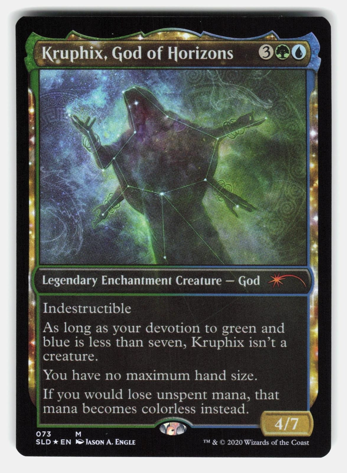 KRUPHIX, GOD OF HORIZONS SLD 73 FOIL   Magic: The Gathering   ENGLE NM/M0