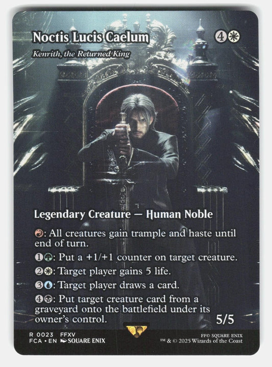 NOCTIS LUCIS CAELUM   KENRITH, THE RETURNED KING (SHOWCASE) 23   MTG   ENIX NM/M0