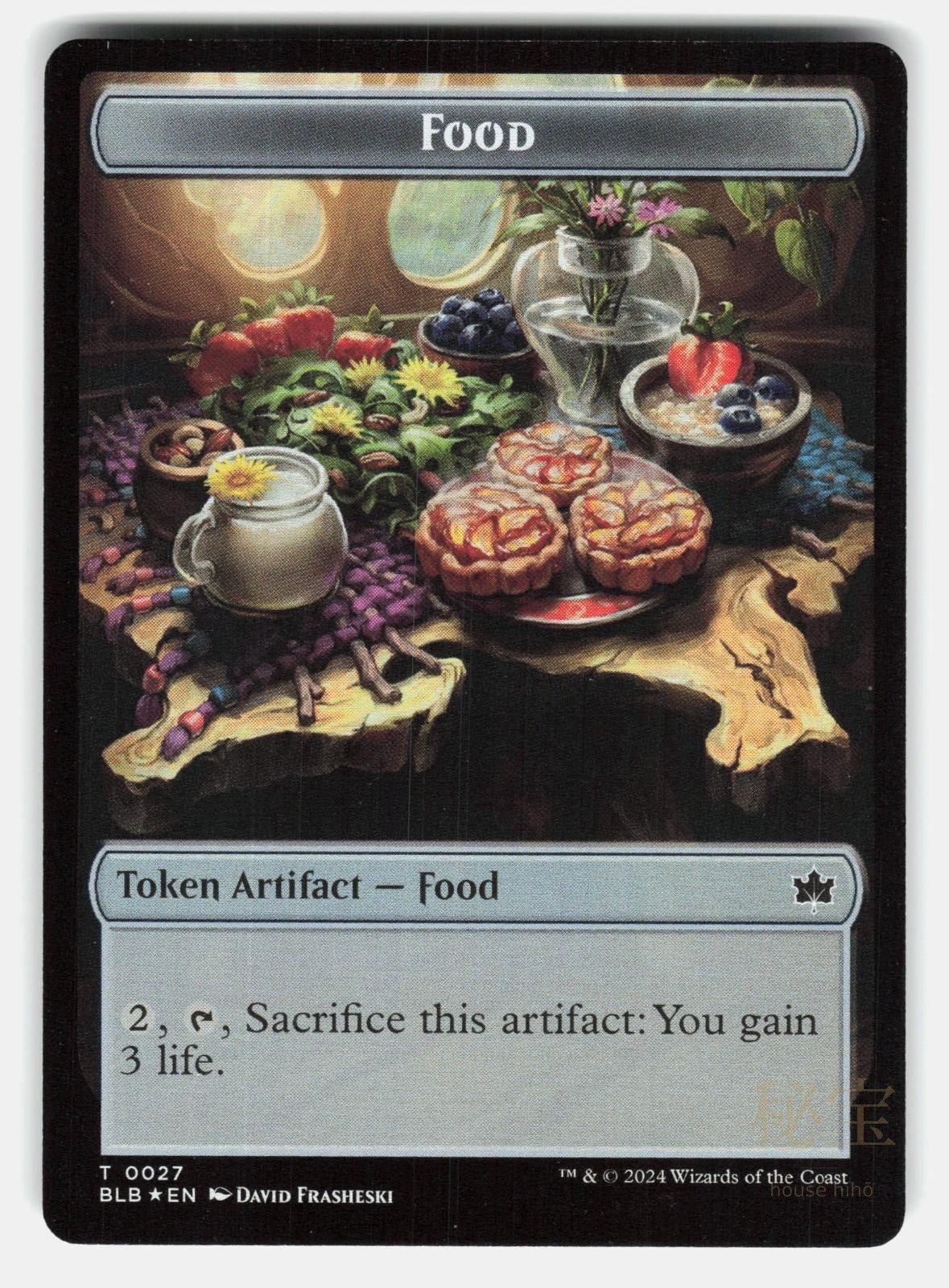 FOOD // PAWPATCH RECRUIT DOUBLE SIDED TOKEN FOIL   MTG   GRENIER NM/M0