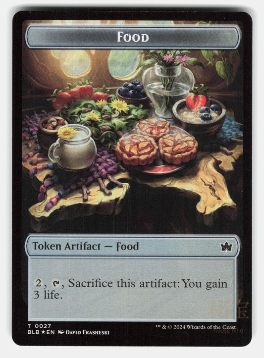 FOOD // PAWPATCH RECRUIT DOUBLE SIDED TOKEN FOIL   MTG   GRENIER NM/M0
