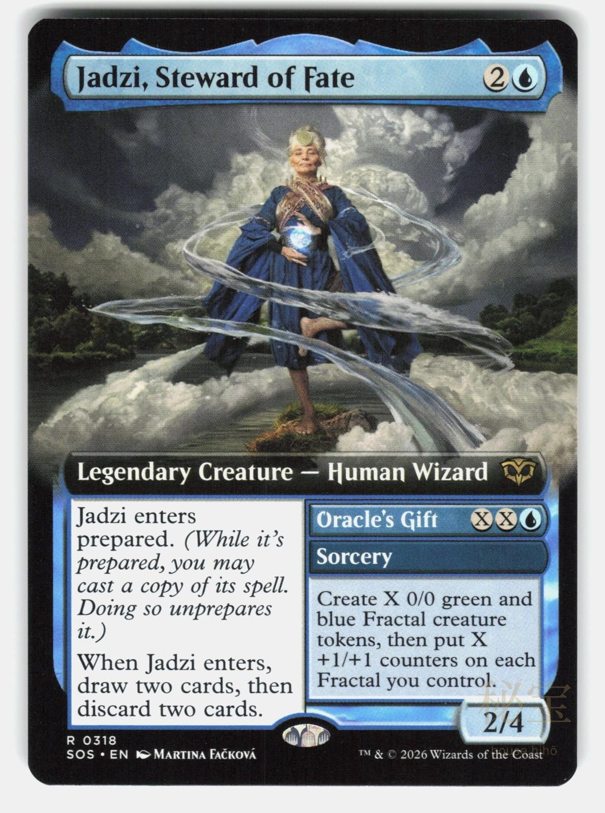 JADZI, STEWARD OF FATE (EXTENDED ART)   Magic: The Gathering   FACKOVÁ NM/M0