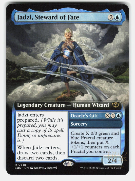 JADZI, STEWARD OF FATE (EXTENDED ART)   Magic: The Gathering   FACKOVÁ NM/M0