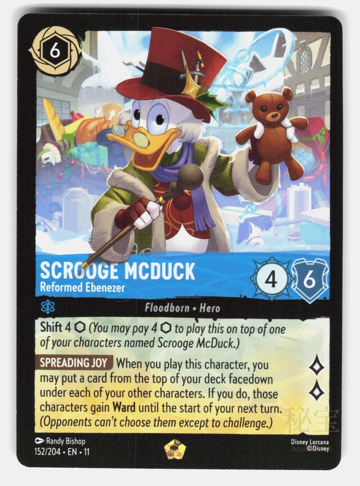 SCROOGE MCDUCK - REFORMED EBENEZER 152/204 - LORCANA - NM/M0