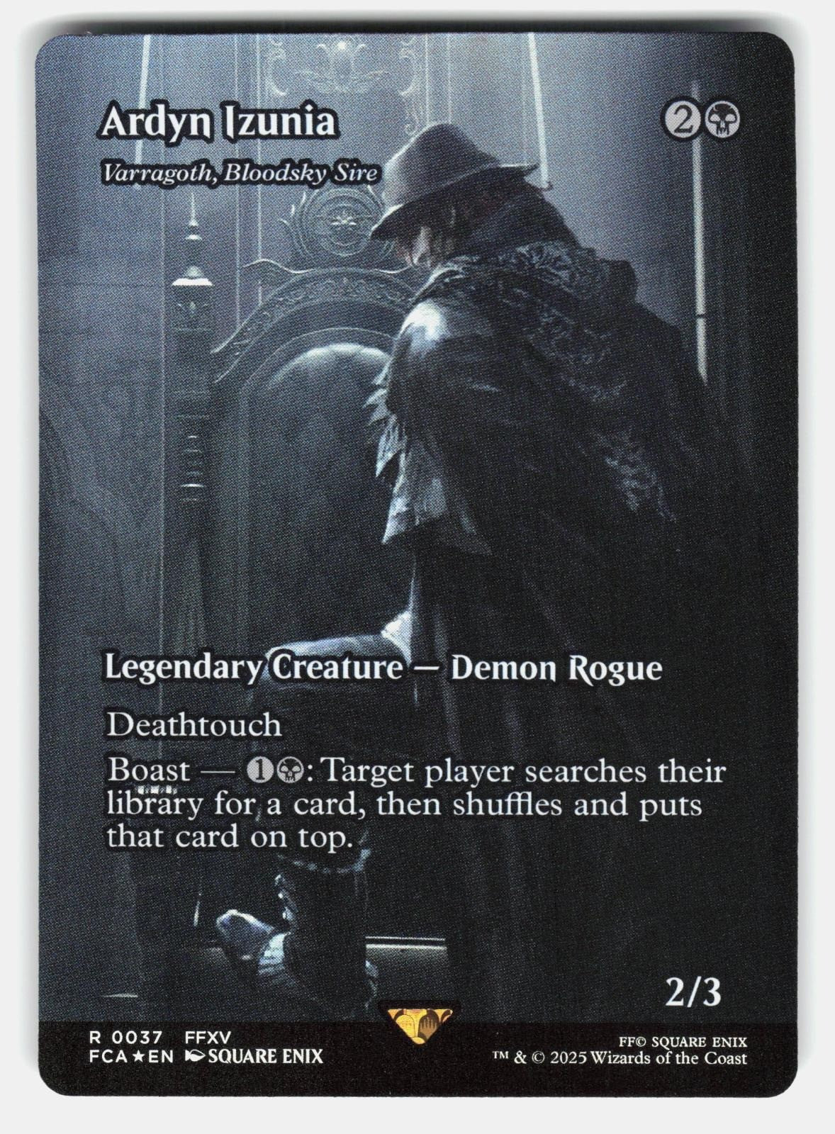ARDYN IZUNIA   VARRAGOTH, BLOODSKY SIRE (SHOWCASE) 37 FOIL   MTG   ENIX NM/M0