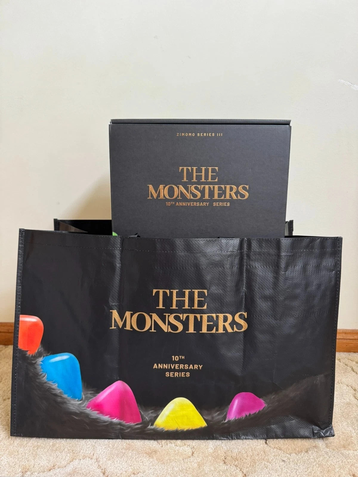 Genuine Pop Mart The Monsters 10th Anniversary Series Zimomo Vinyl Plush Doll3