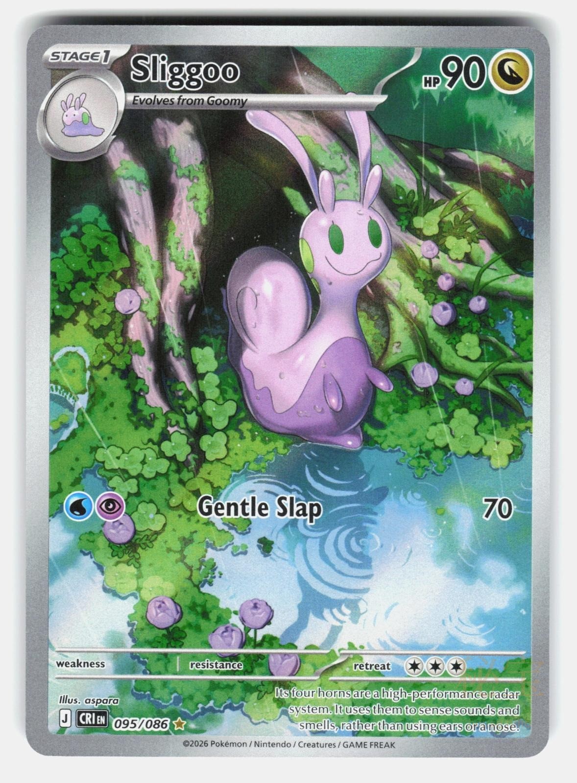 SLIGGOO CRI 095/086   Pokemon   2026 IKEGAMI NM/M0