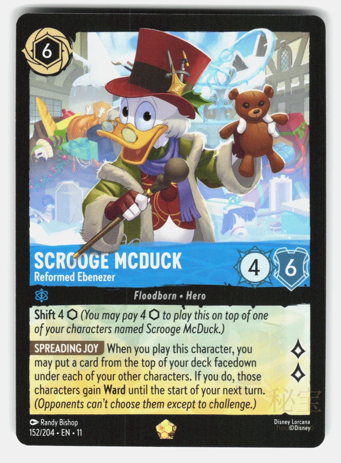 SCROOGE MCDUCK - REFORMED EBENEZER 152/204 - LORCANA - NM/M0