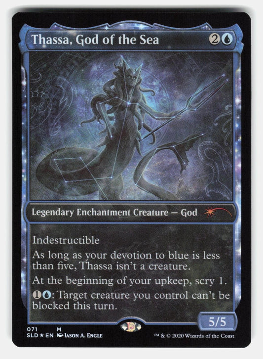 THASSA, GOD OF THE SEA SLD 71 FOIL   Magic: The Gathering   ENGLE NM/M0