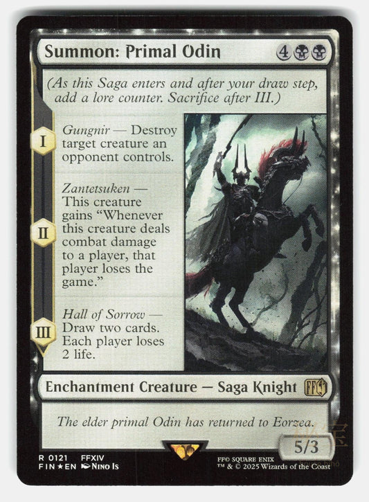 SUMMON: PRIMAL ODIN FOIL   Magic: The Gathering   IS NM/M0