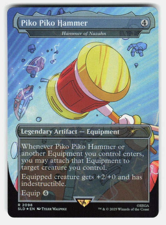 PIKO PIKO HAMMER   HAMMER OF NAZAHN FOIL   Magic: The Gathering   WALPOLE NM/M0