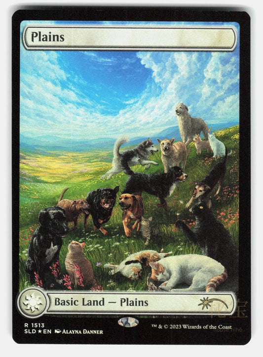 PLAINS (1513) FOIL - Magic: The Gathering - DANNER NM/M0