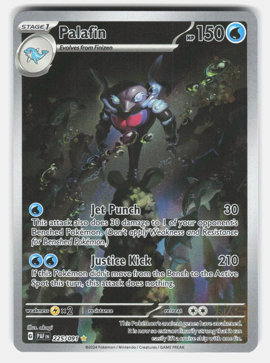 PALAFIN PAF 225/091   Pokemon   2024 AKAGI NM/M0