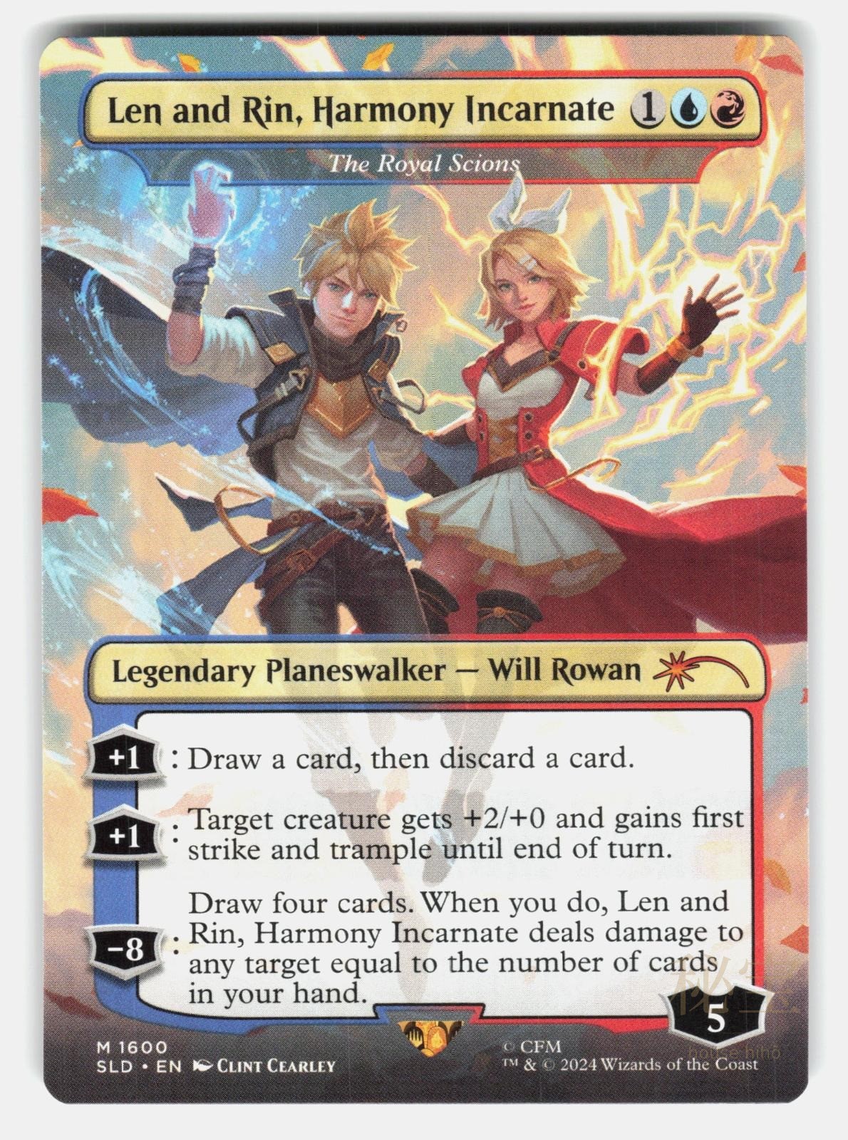 LEN AND RIN, HARMONY INCARNATE   THE ROYAL SCIONS   MTG   CEARLEY NM/M0
