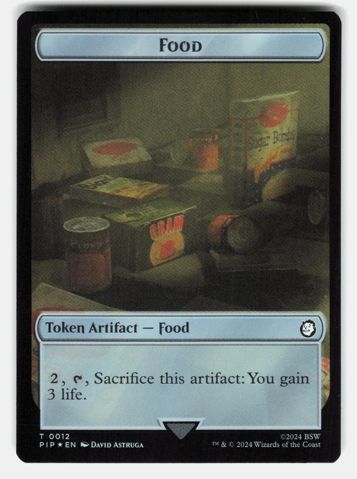 ENERGY RESERVE // ZOMBIE MUTANT DOUBLE SIDED TOKEN FOIL   MTG   FEDYCZAK NM/M1