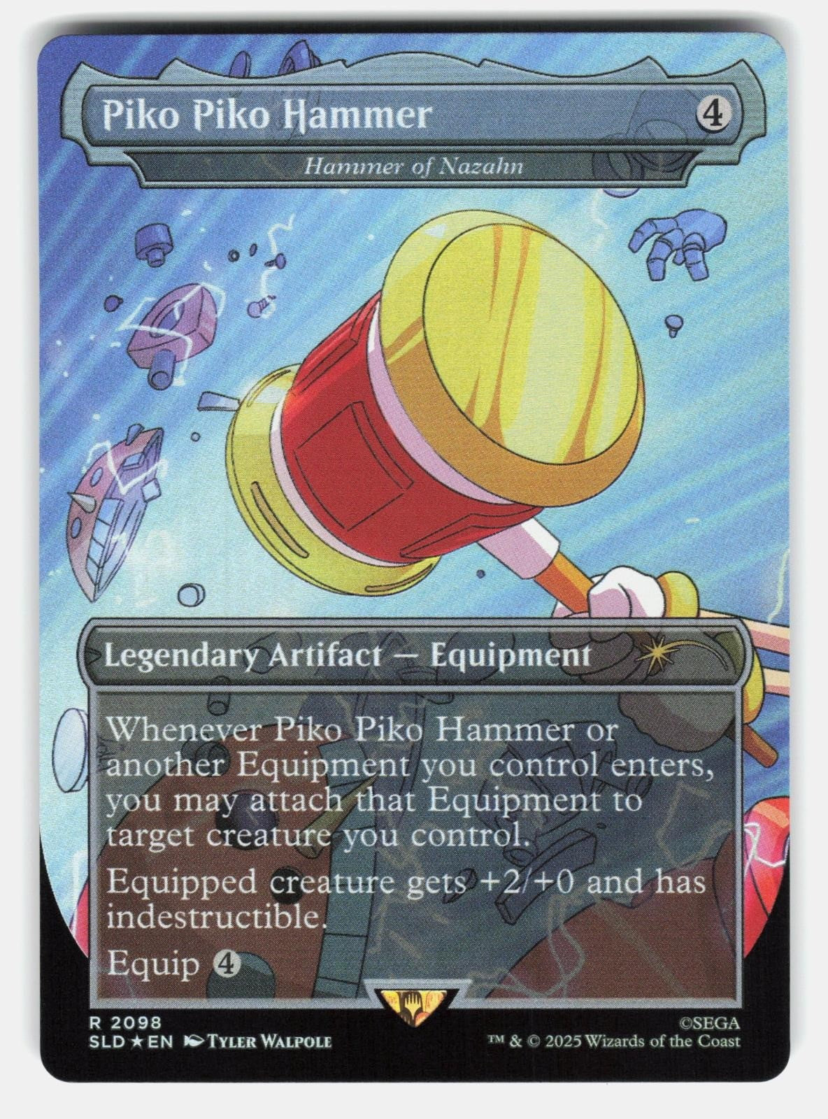 PIKO PIKO HAMMER   HAMMER OF NAZAHN FOIL   Magic: The Gathering   WALPOLE NM/M0
