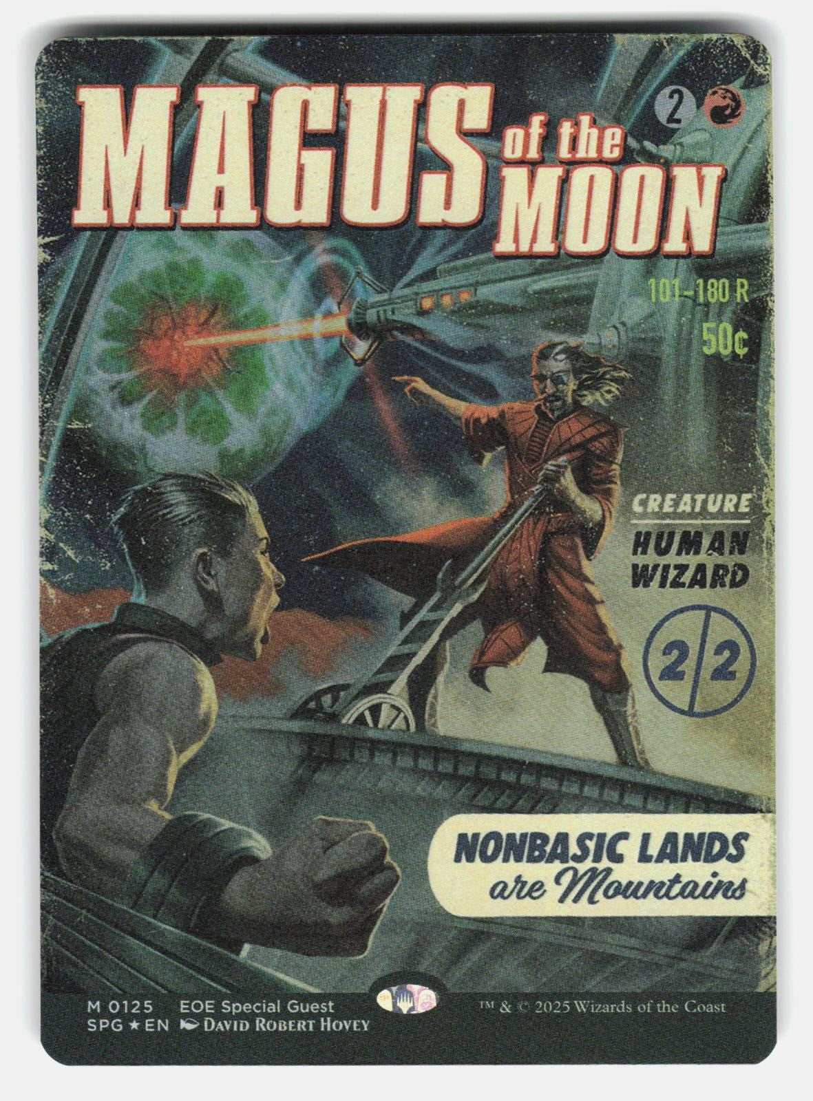MAGUS OF THE MOON (SHOWCASE) 125 FOIL   Magic: The Gathering   2023 HOVEY NM/M0