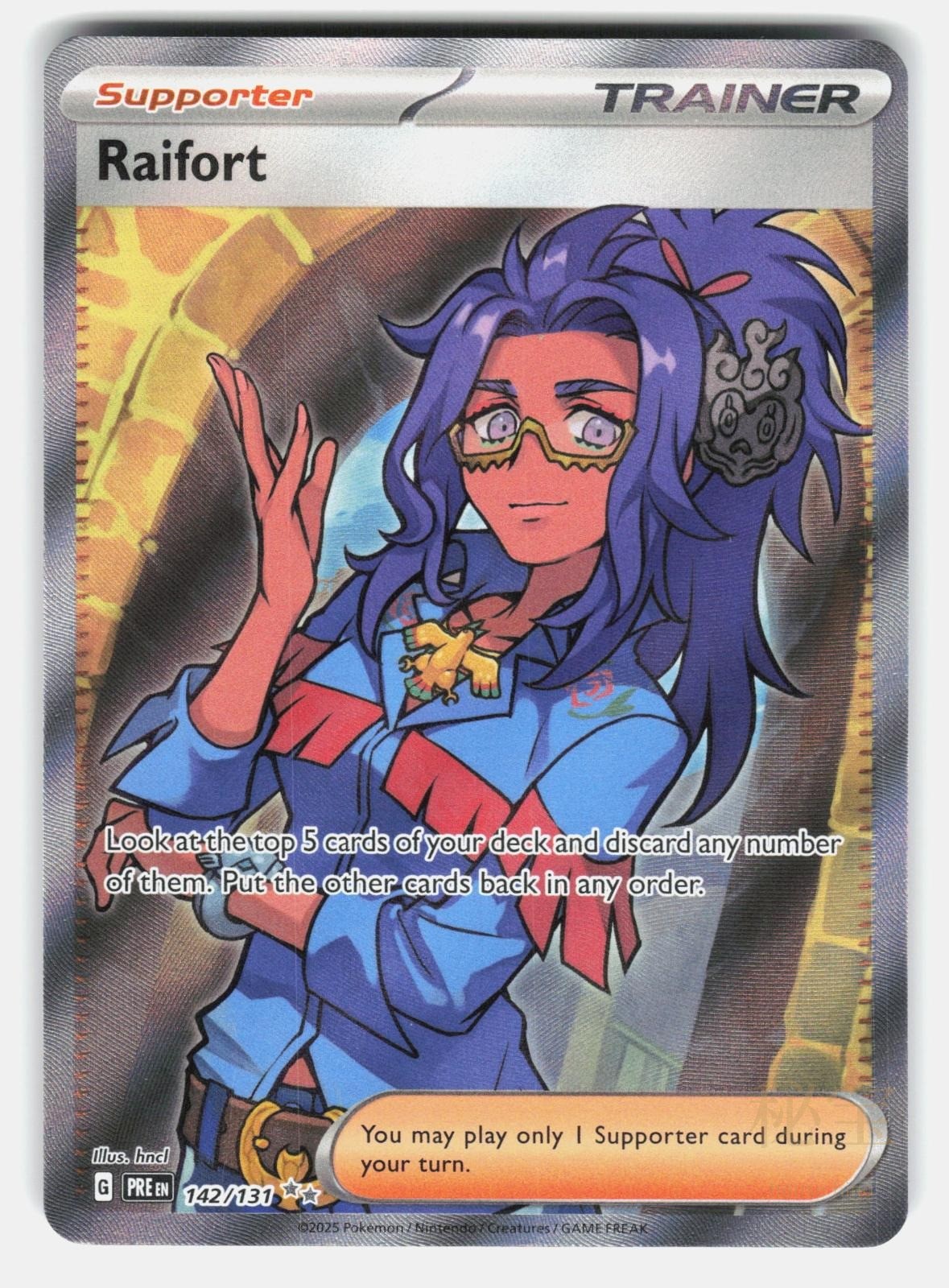 RAIFORT PRE 142/131   Pokemon   2025 HNCL NM/M0