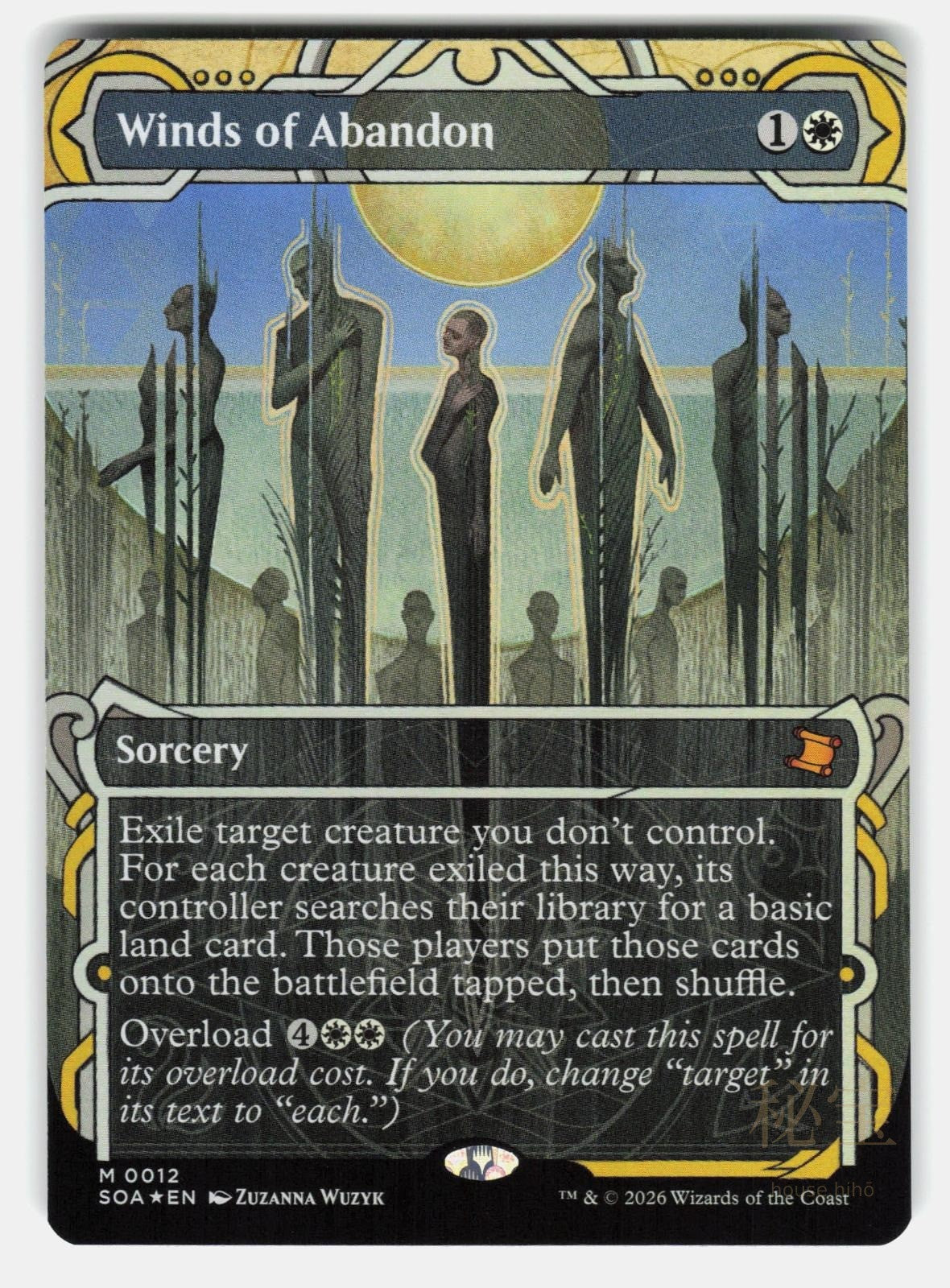 WINDS OF ABANDON FOIL   Magic: The Gathering   WUZYK NM/M0