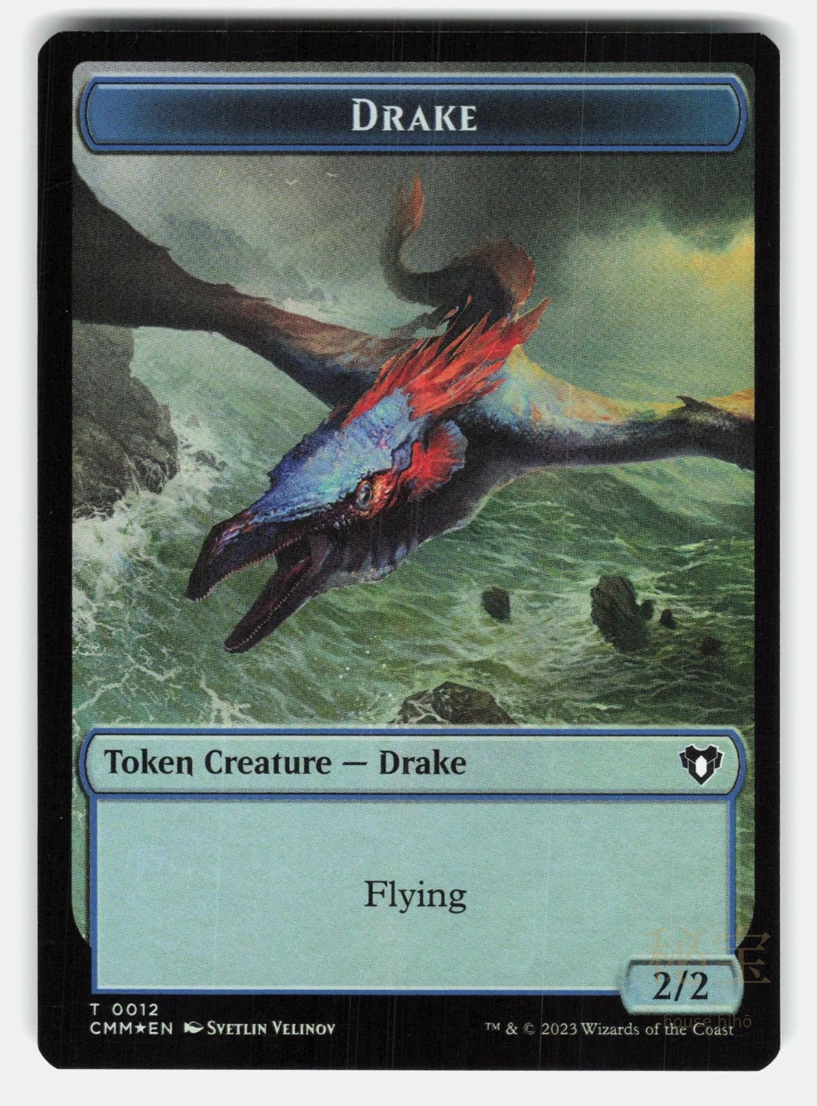CITY'S BLESSING // DRAKE DOUBLE SIDED TOKEN FOIL   MTG  VELINOV LP0