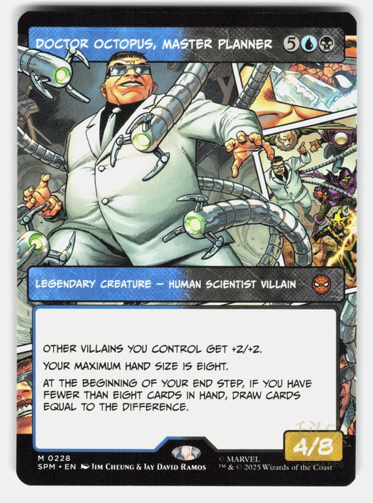 DOCTOR OCTOPUS, MASTER PLANNER (BORDERLESS)   MAGIC: THE GATHERING   RAMOS NM/M0