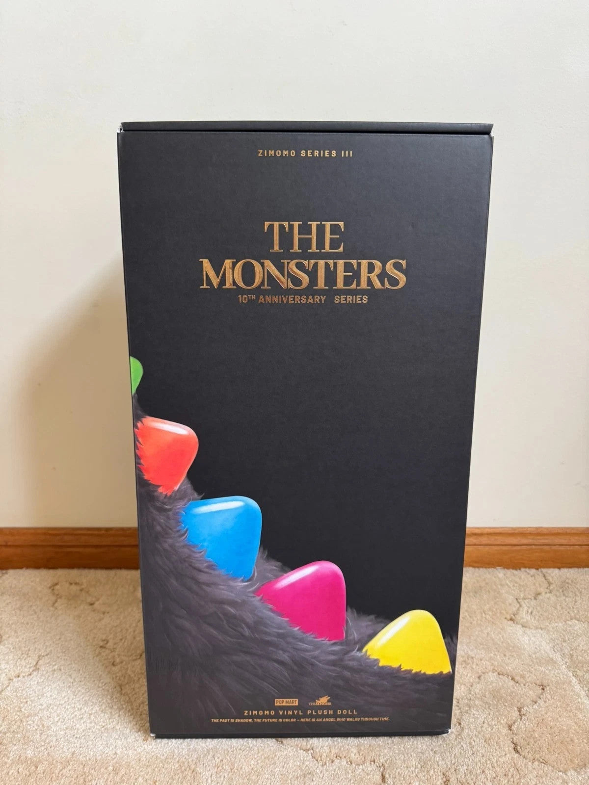 Genuine Pop Mart The Monsters 10th Anniversary Series Zimomo Vinyl Plush Doll1