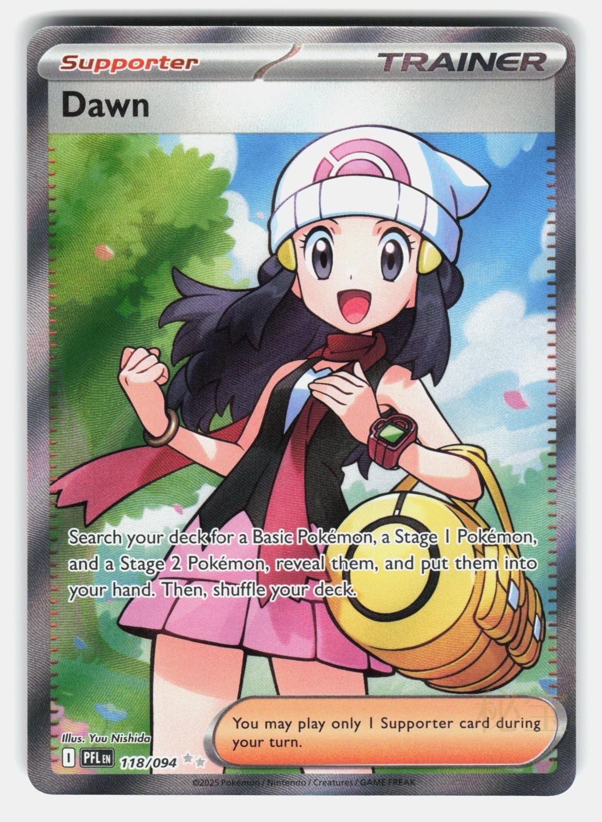 DAWN PFL 118/094   Pokemon   2025 NISHIDA NM/M0