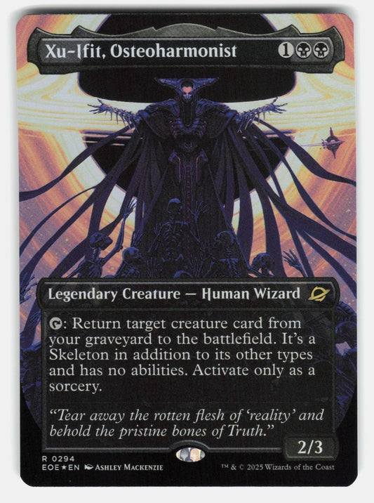 XU IFIT, OSTEOHARMONIST (BORDERLESS) 294 FOIL   MTG   MACKENZIE NM/M0