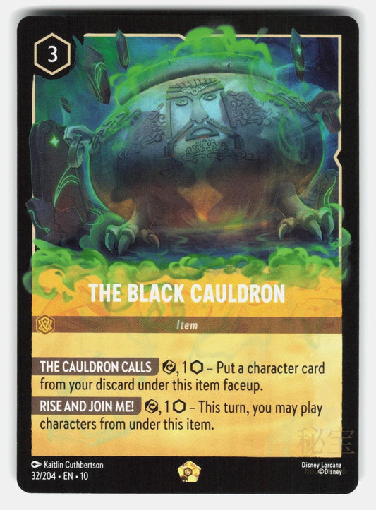 THE BLACK CAULDRON 10 32/204   Lorcana   2025 CUTHBERTSON NM/M0
