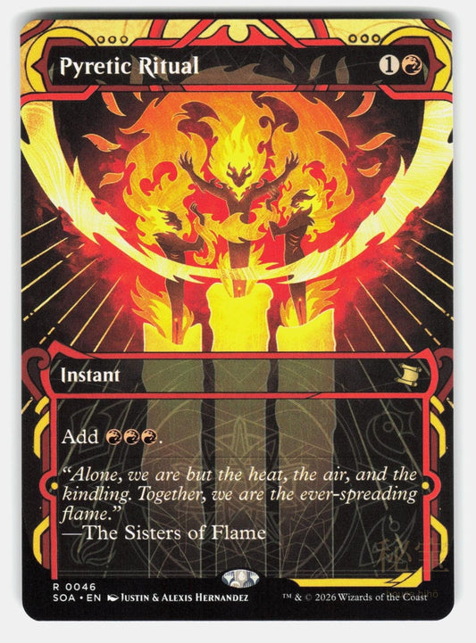 PYRETIC RITUAL   Magic: The Gathering   HERNANDEZ NM/M0